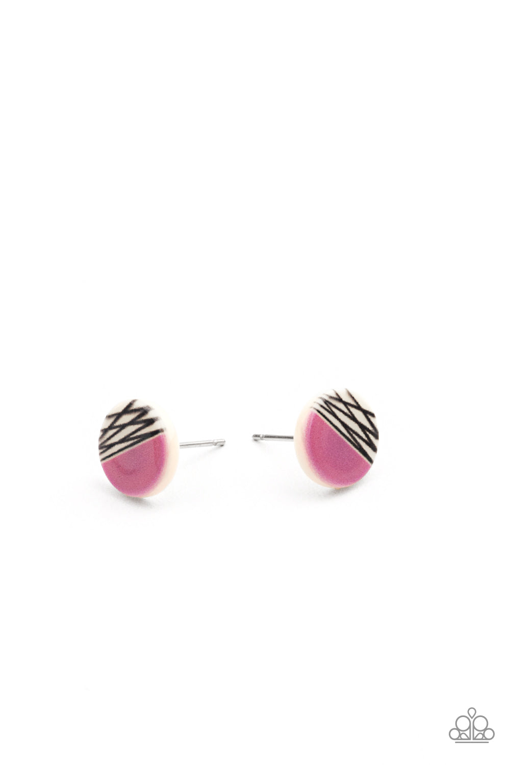 Retro Stripe - Earrings