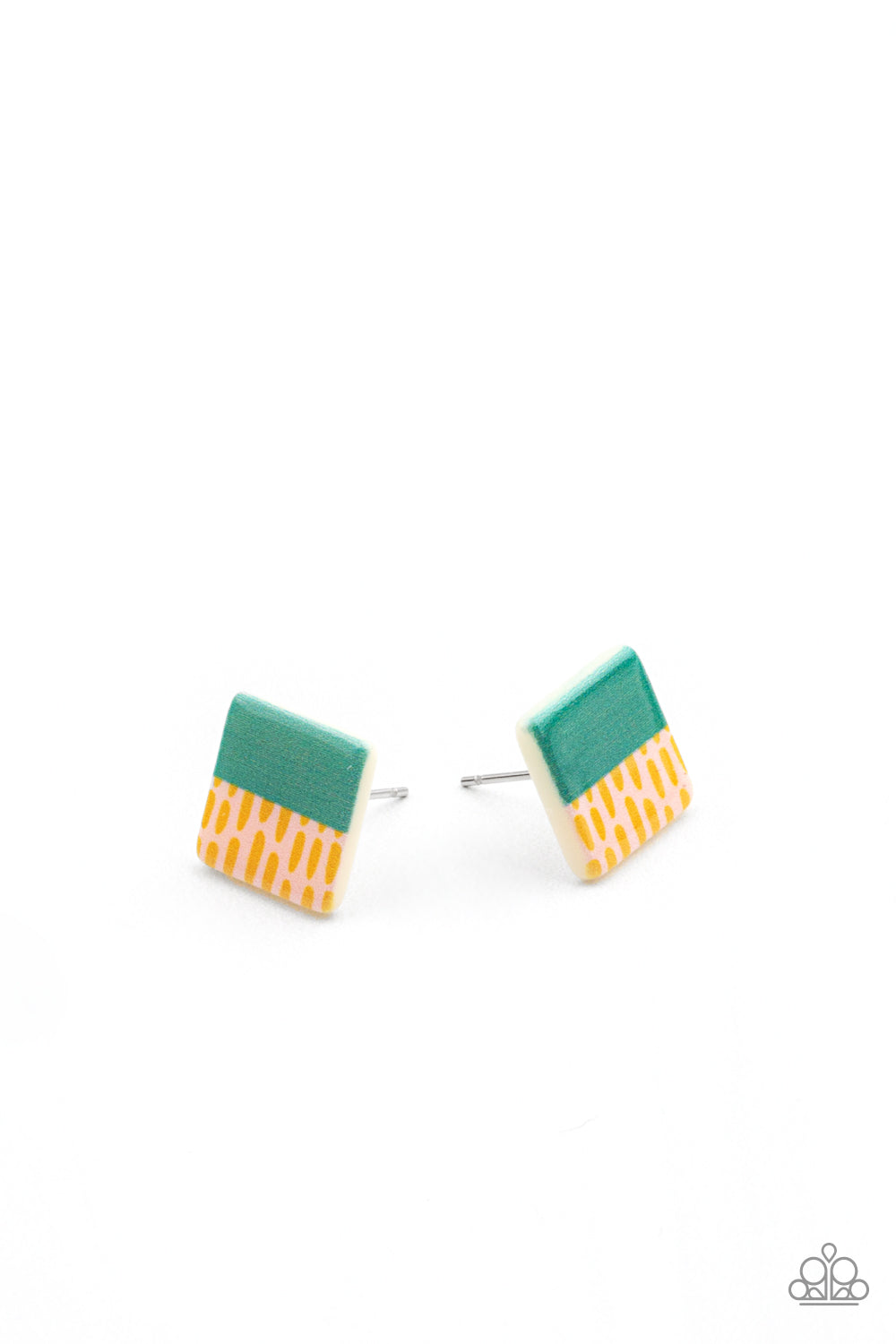 Stripes and Shapes - Earrings