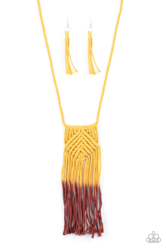 Look At MACRAME Now - Yellow